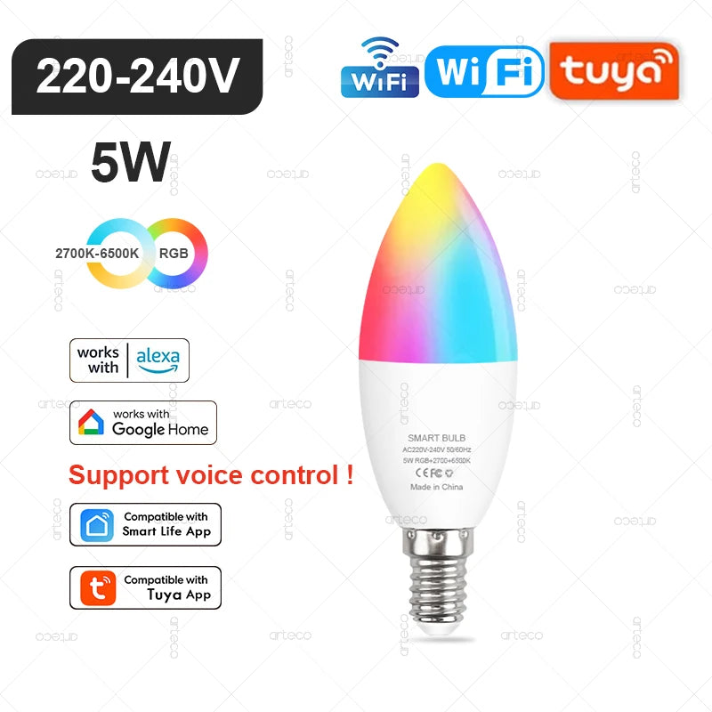 Ampoule LED connectée