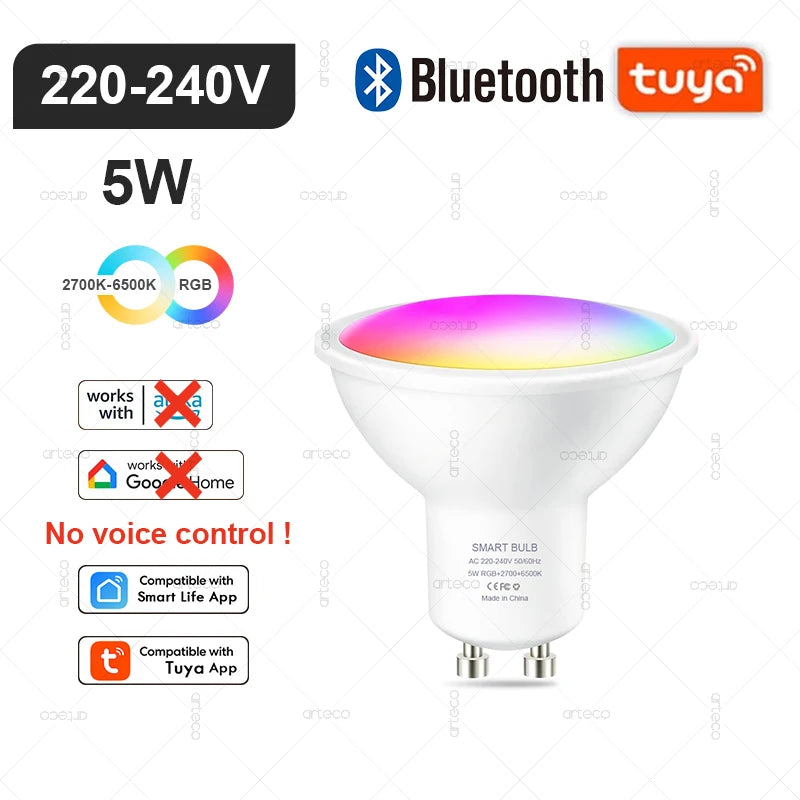 Ampoule LED connectée 