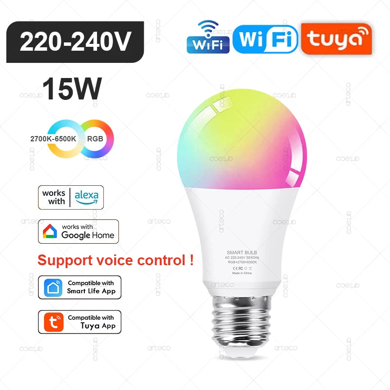 Ampoule LED connectée 