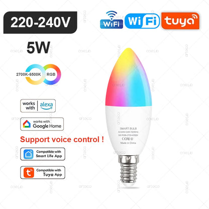 Ampoule LED connectée 