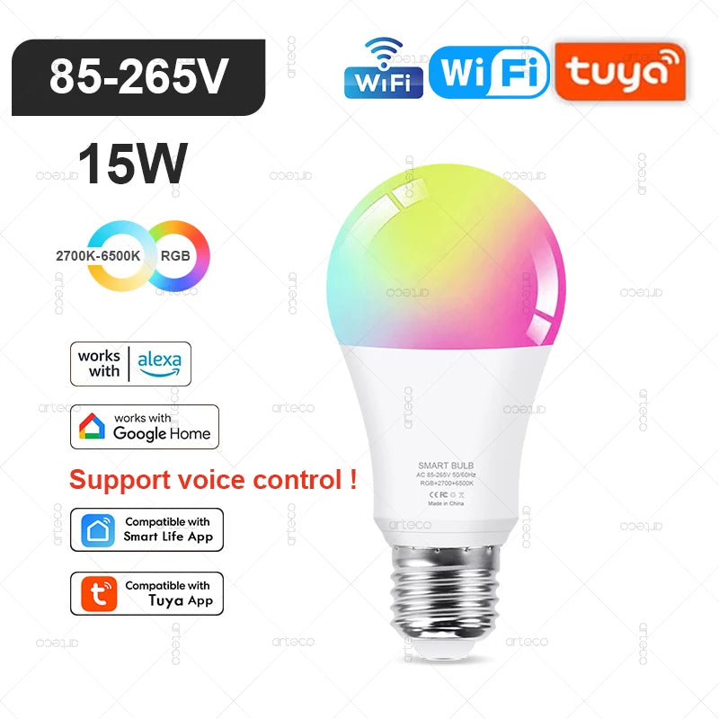 Ampoule LED connectée 