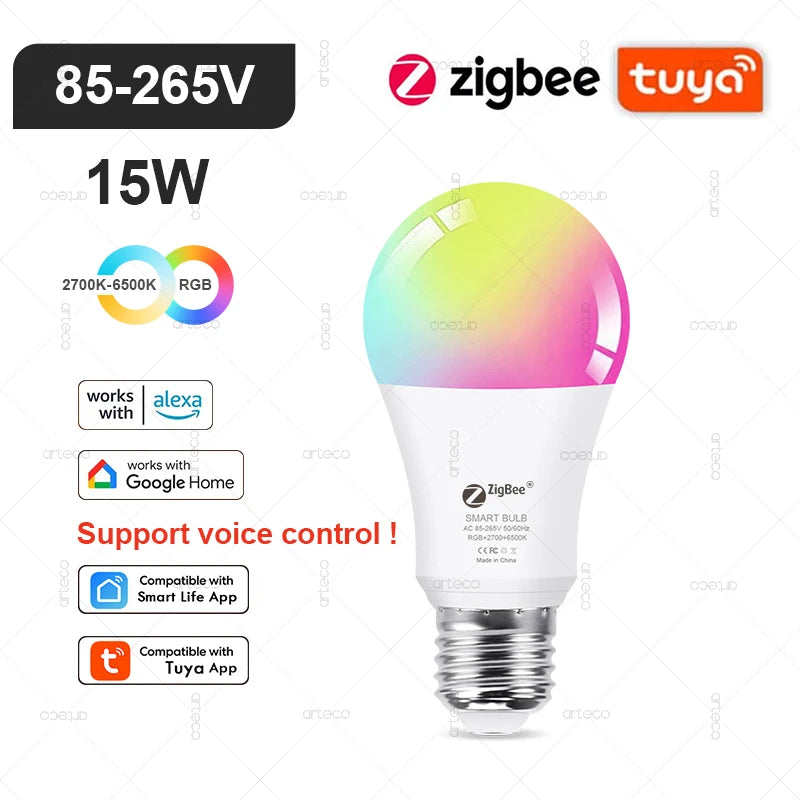 Ampoule LED connectée 