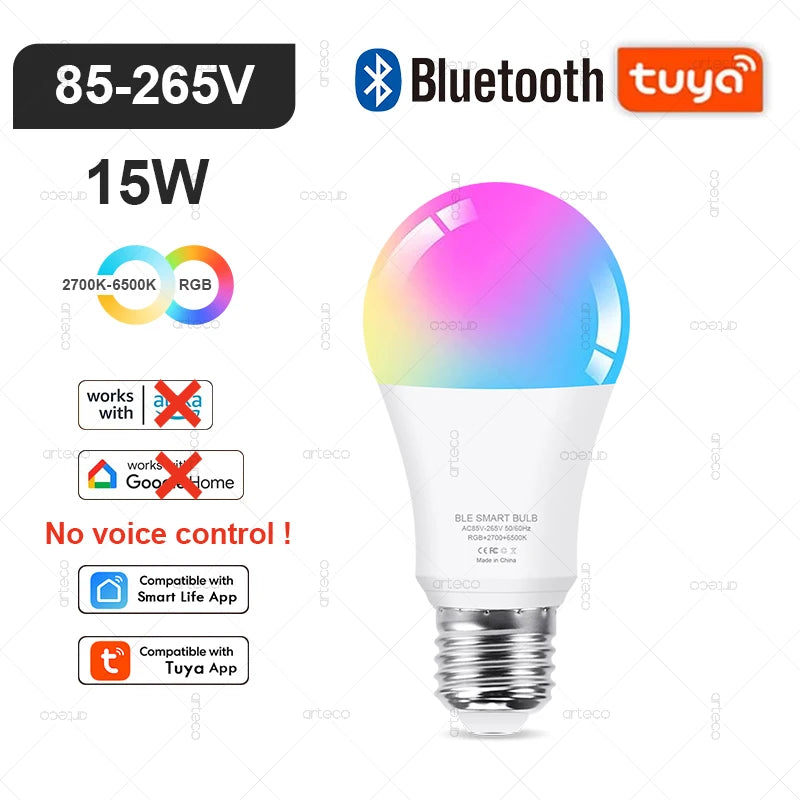 Ampoule LED connectée 