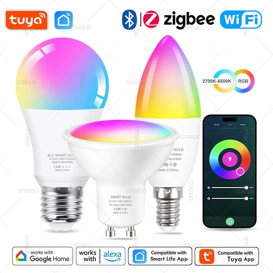 Ampoule LED connectée 