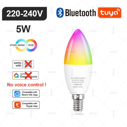 Ampoule LED connectée 